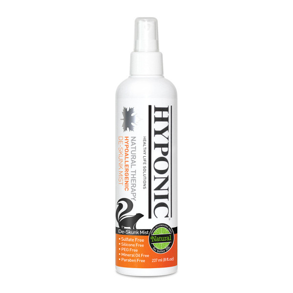 Спрей Hyponic De-Skunk Mist для нейталізації та видалення неприємних запахів скунсів, 237 мл
