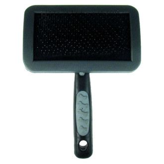 Пуходерка для собак TETRAPET Dog Salon, чорна, 10,5*15 см