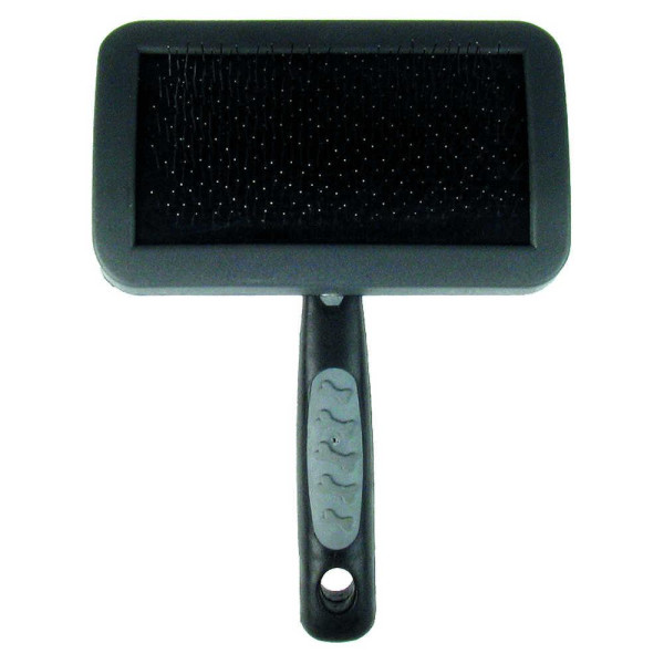 Пуходерка для собак TETRAPET Dog Salon, чорна, 10,5*15 см