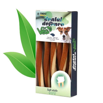 Ласощі Croci Stick Dental Defense Veg кручені стіки з солодкою картоплею для зубів і ясен собак, 100 гр (C1030221)