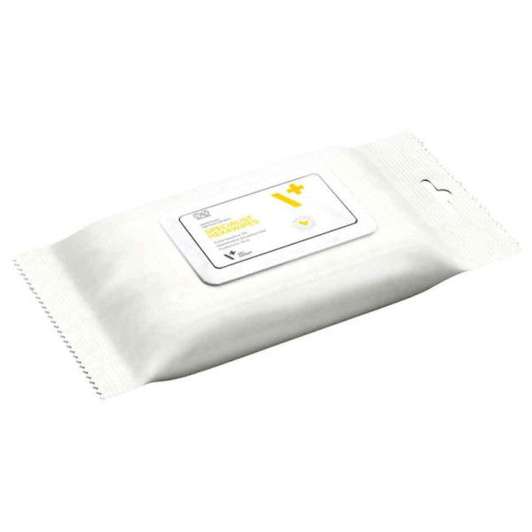 VetExpert Specialist Wipes одноразові вологі серветки з хлоргексидином для очищення шкіри у котів та собак, 40 серветок