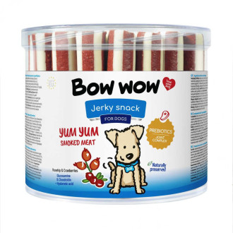 Ласощі  для собак "Bow wow" палички зі смаком копченого м'яса