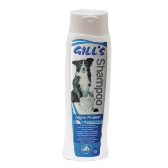 Шампунь Гілс Croci Gill's поживний з протеїнами водоростей, для грумінгу котів і собак, 200 мл (C3052848)