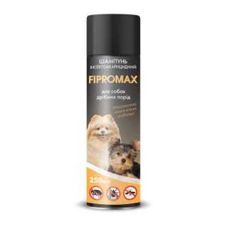 Шампунь SUPREMO FIPROMAX від бліх (з пропоксуром) для собак дрібних порід, 250 мл