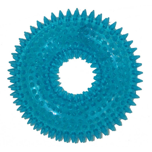 Іграшка для собак CROCI бублик з шипами, силікон, 13 см