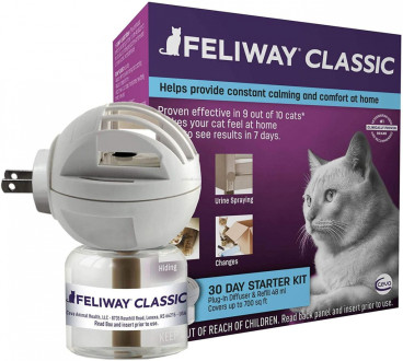 Фелівей Класик Ceva Feliway Classic антистрес феромон для котів і кішок, дифузор зі змінним блоком, 48 мл