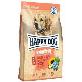 Happy Dog Naturcroq Adult Salmon & Rice (Lachs & Reis) сухий корм із лососем і рисом для дорослих собак, 11 кг (61024)