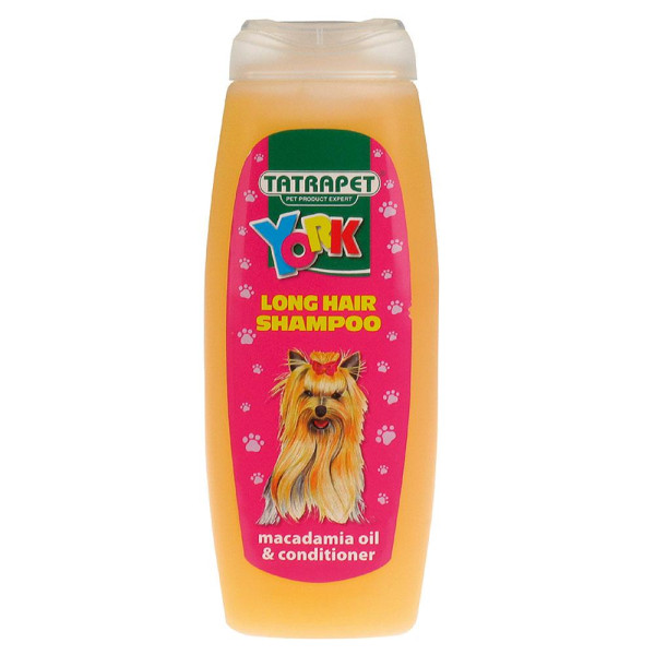 Шампунь-кондиціонер TETRAPET York для собак довгошерстих, масло макадамії, 200 мл