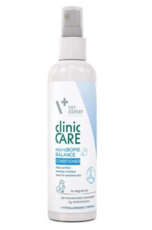 Clinic Care Microbiome Balance VetExpert кондиціонер для балансу мікробіома шкіри у котів та собак, 150 мл