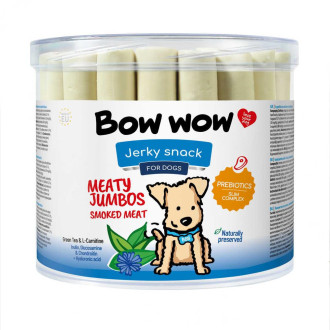 Ласощі  для собак "Bow wow" палички м'ясні копчені, 12 см