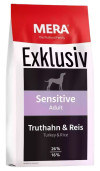 Мера Mera Exklusiv Sensitivе Adult Turkey & Rice сухий корм з індичкою та рисом для собак із чутливим травленням, 15 кг (072755)