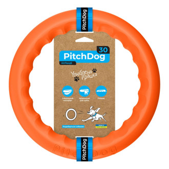 Пітч Дог Collar PitchDog30 ігрове кільце для апортування собак, діаметр 28 см, колір помаранчевий