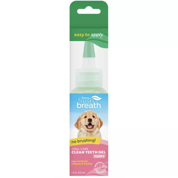 Тропіклін Свіже Дихання TropiClean Oral Care Gel Clean Teeth (No Brush) гель для чищення зубів у цуценят, 59 мл (001954)
