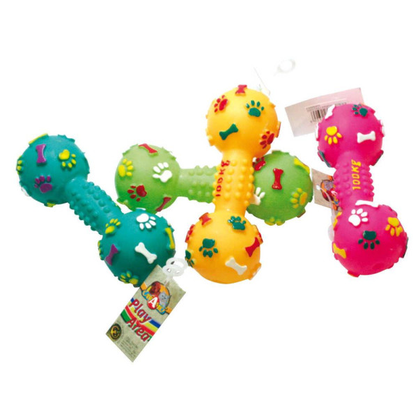 Іграшка для собак CROCI Гантеля вінілова, 14,5 см