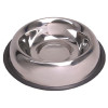 Миска TETRAPET з нержавіючої сталі на гумці, 1,8л /20 см