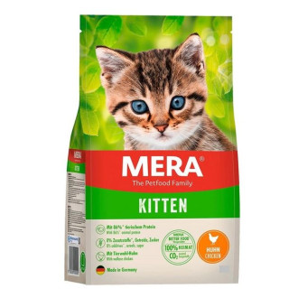 Мера Mera Cats Kitten Chicken Сhicken (Huhn) сухий корм із куркою для кошенят віком від 2 до 12 місяців, 400 гр (038274 - 8214)