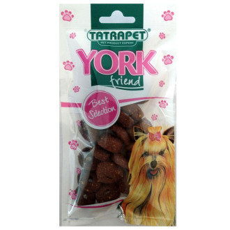 Ласощі для собак TETRAPET York, кільця з яловичиною, 70 г