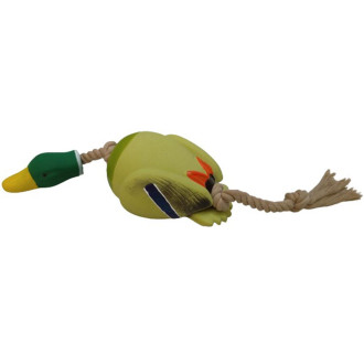 Іграшка для собак TETRAPET Toys Fun, латексна Гуска з канатом, 43 см