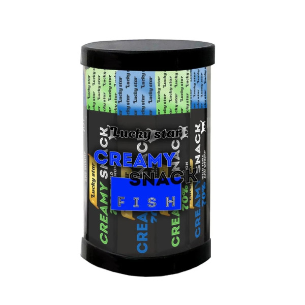 Мікс лагідного рибного пюре для котів у стіках, 24шт/уп.