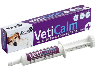 Мерв'ю Ветікалм Mervue Veticalm Paste вітамінна заспокійлива паста при стресах у собак, 30 мл (1311202301)