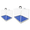 Клітка-переноска CROCI, набір №2 і №3, фарбована, 32,5x30x40 см та 36,5x33x42,5 см