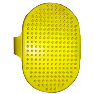Щітка для собак TETRAPET Dog Salon, силіконова, одягається на руку, 8*13 см