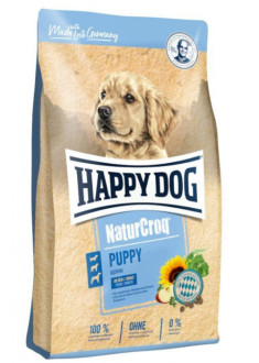 Happy Dog NaturCroq Puppy повнораціонний сухий корм для цуценят усіх порід від 1 до 6 місяців, 15 кг (60514)