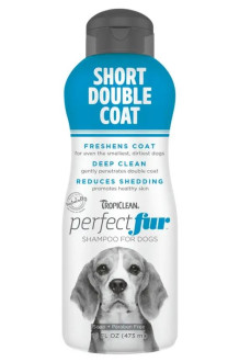 Шампунь Тропіклін Ідеальна Вовна TropiClean PerfectFur Short Double Coat Shampoo для собак з короткою вовною, 473 мл (000186)