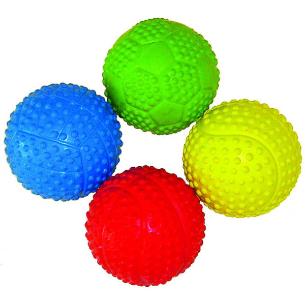 Іграшка для собак Dental Gum м'ячик гумовий 6 см (різні кольори)