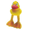 Іграшка для собак TETRAPET Toys Fun, латексна Качка з пищалкою, 16 см