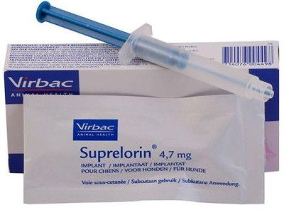 Suprelorin 4,7 мг Супрелорін протизаплідний засіб для собак, кішок і тхорів, 1 чіп