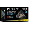 Perfect Vit&Min Omega 3+ вітаміни для собак і котів з риб'ячим жиром, 50 капсул по 1 гр