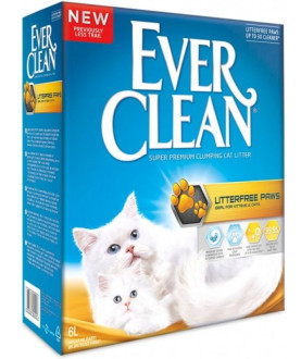 Ever Clean LitterFree Paws Clumping бентонітовий наповнювач для туалету котів із довгою шерстю та кошенят, 6 л (123464)