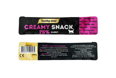 Стік лагідного пюре для котів з м`яса кролика 10г