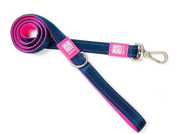 Повідець Рожевий Матрикс Max &amp; Molly Short Leash Matrix Pink/L для собак, довжина 120 см - ширина 2,5 см (212008)