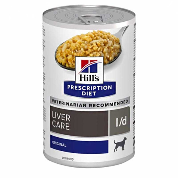 Hill's Wet PD Canine L/D Liver Care вологий корм для собак при захворюванні печінки, 370 гр консерва
