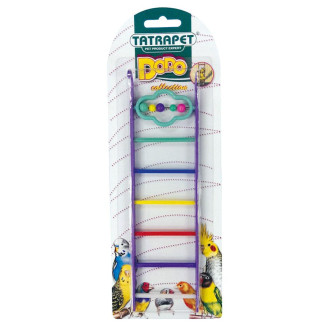 Іграшка для птахів TETRAPET Dodo, сходи з намистинами, 22 см