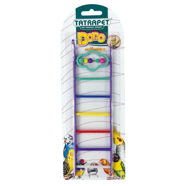 Іграшка для птахів TETRAPET Dodo, сходи з намистинами, 22 см