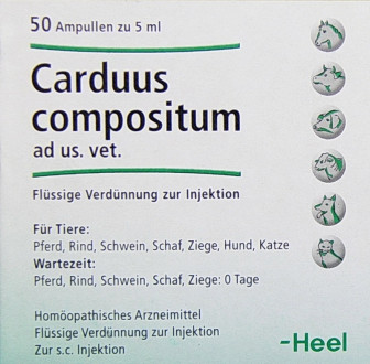 Кардус Композитум Хеель Carduus Compositum Heel засіб для підтримки функцій печінки, 5 мл