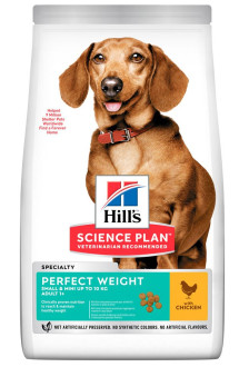 Хілс Hill's SP Canine Adult Small & Mini Perfect Weight ідеальна вага, корм з куркою для собак до 10 кг, 1,5 кг (604255)