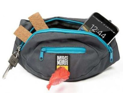 Поясна сумка Max & Molly Waist Bag Sky Blue під блакитні кольори амуніції собак (702005)