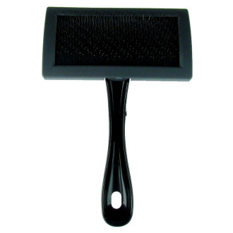 Пуходерка для собак TETRAPET Dog Salon, чорна, 11*17 см