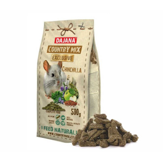 Корм "Country mix EXCLUSIVE" для шиншил  500г.