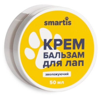 Смартіс Smartis захисний крем-бальзам для лап собак і цуценят, 50 гр (5001)