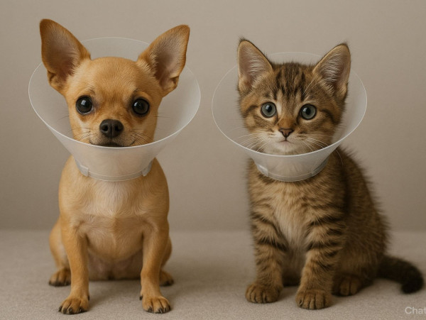 Комір захисний Quick швидка система, висота 7,5 см, для кішок і дрібних собак