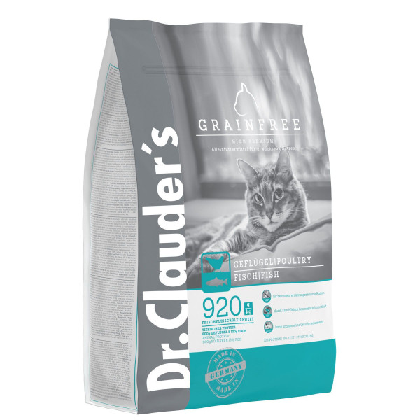 Dr.Clauder's High Premium Grainfree сухий корм для дорослих кішок з харчовою гіперчутливістю, 4 кг