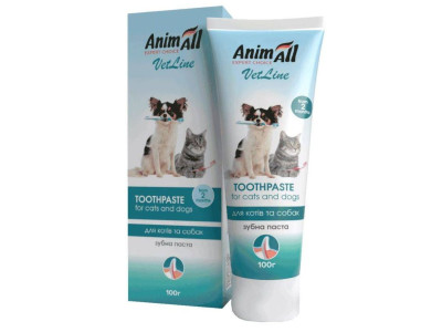 AnimAll VetLine Toothpaste зубна паста для котів і собак, 100 гр
