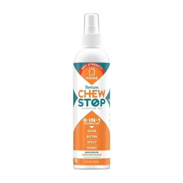 Спрей Тропіклін 4 в 1 TropiClean Chew Stop Home Spray від погризень собак в будинку, 236 мл (007710)