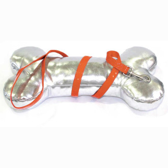 Повідець для собак CROCI GLOSSY, помаранчевий, 120x1 см