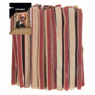 Ласощі для собак TETRAPET Expert, палички сендвіч з качкою та рибою, 80 г